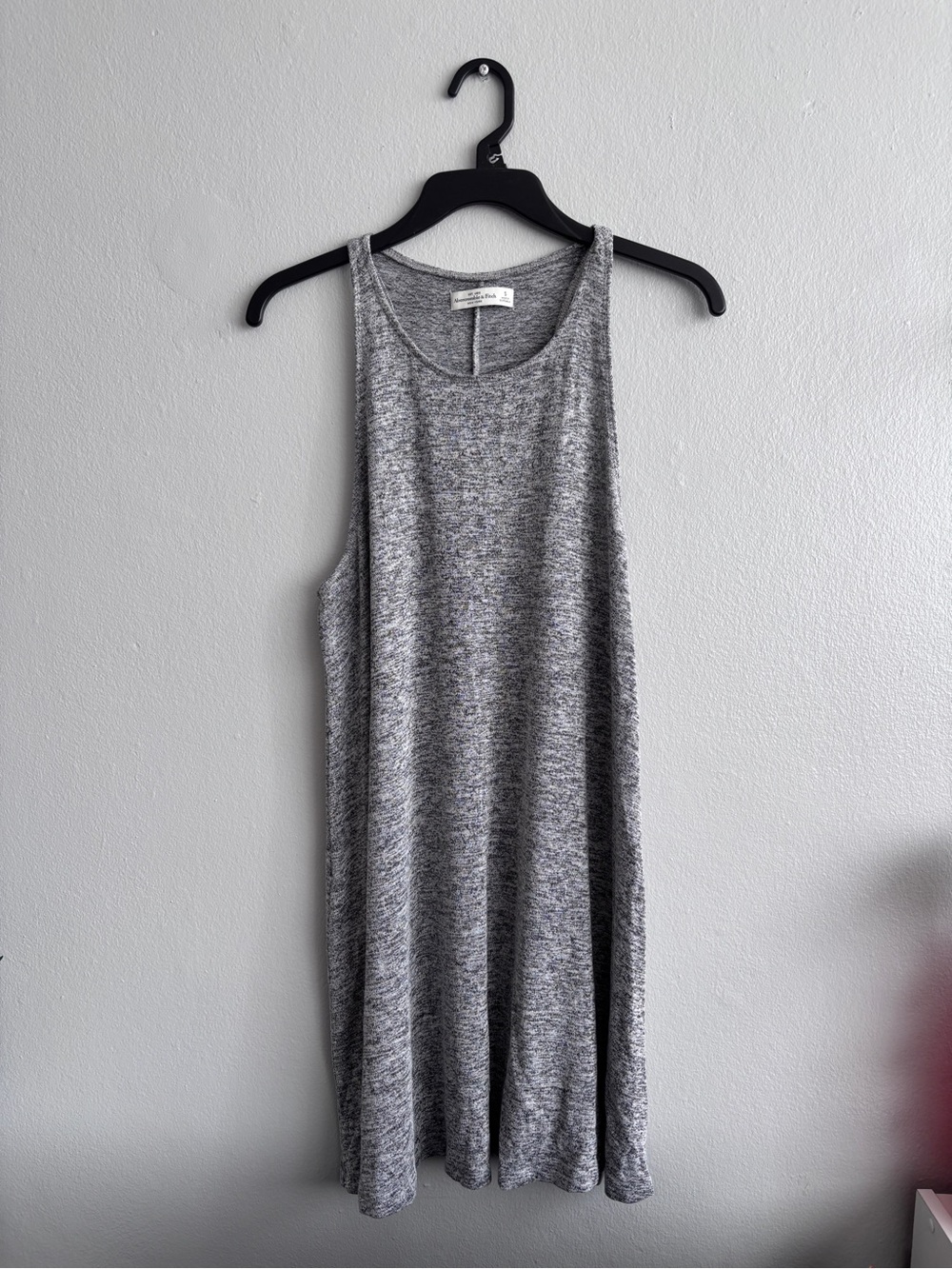 Abercrombie & Fitch Gray Heather Knit Dress